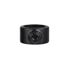 Buiskoppeling Borgring - zwart-E / 48,3 mm